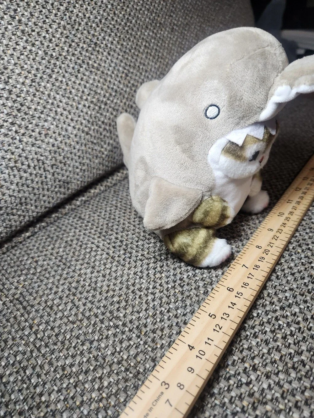 Mofusand Samenyan shark cat plush mascot doll 6 Inch